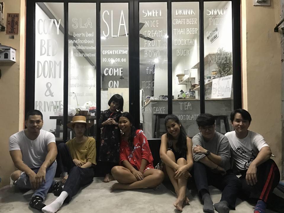 バンコク都 Sla Bar N'Bedホステル エクステリア 写真